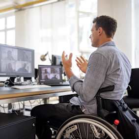 People Wheelchair Disability Diversity